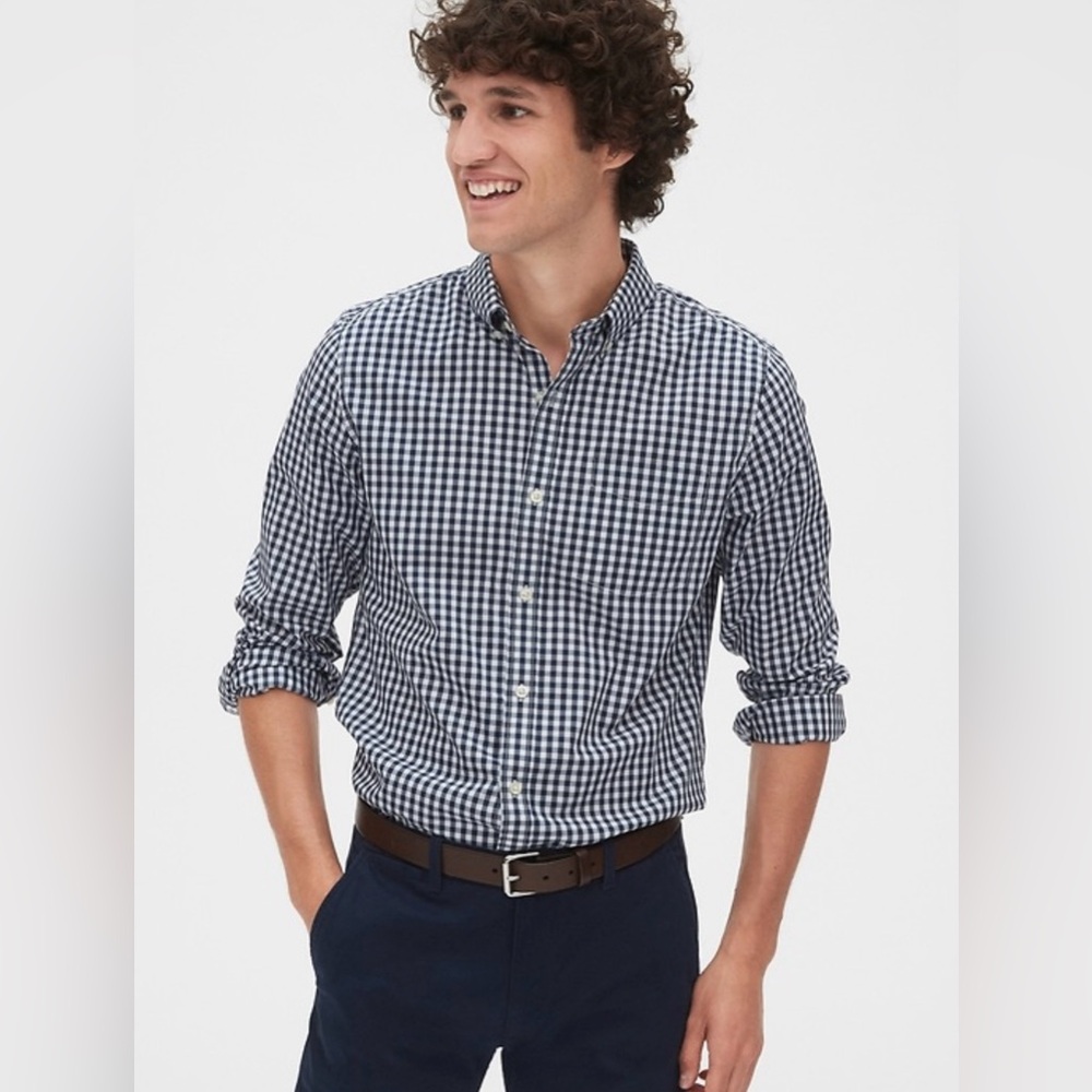 Jos A. Bank men’s size XXL slim fit long sleeve, button-down shirt,chest pocket
